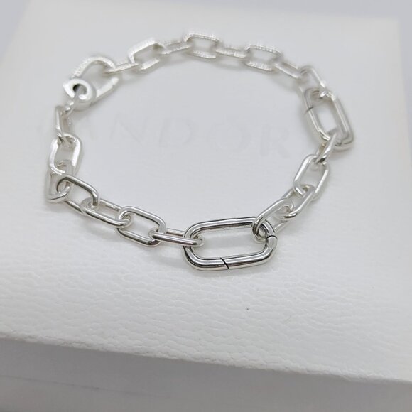 Pandora ME Link Chain Bracelet S925 Sterling Sliver with box - Picture 3 of 4